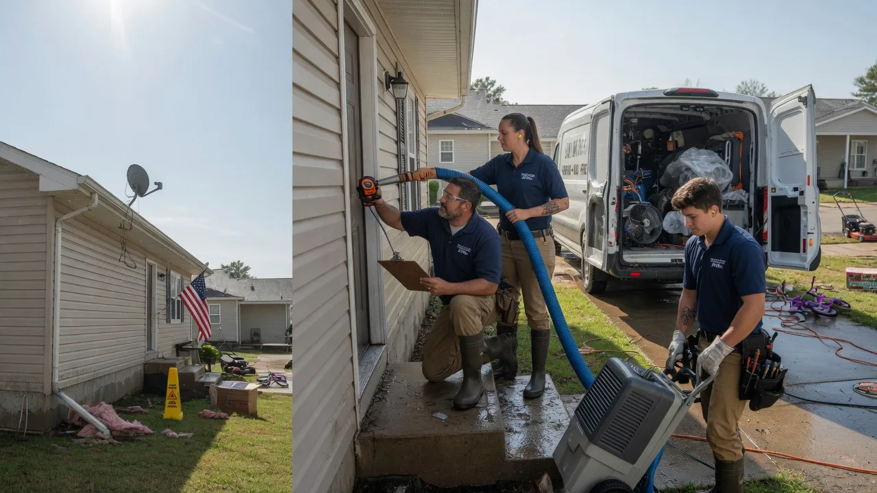 Ceiling Water Damage Restoration in Worthville, PA near me